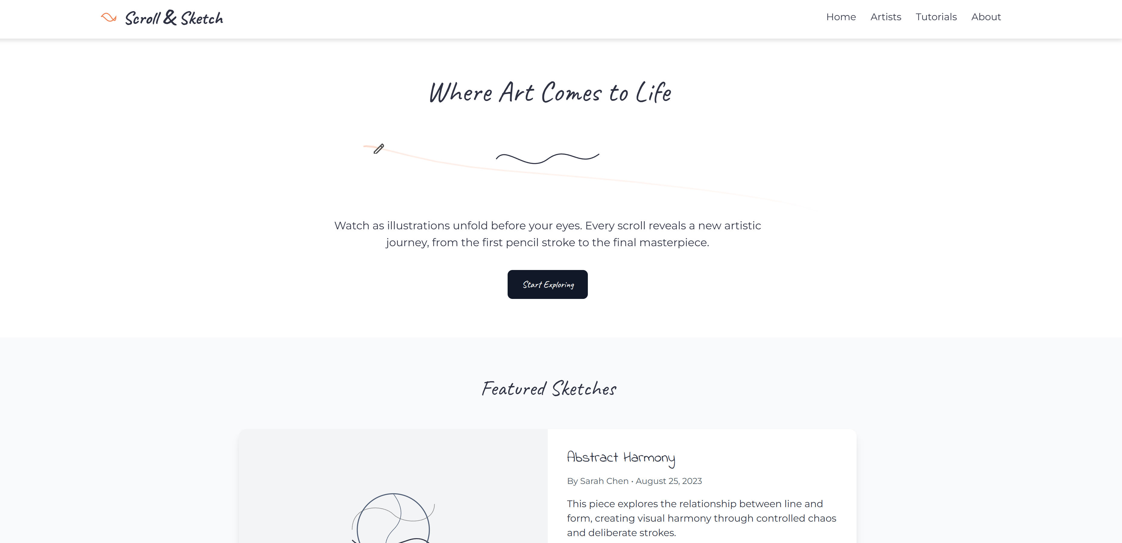 Scroll & Sketch